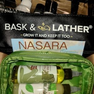 ✨ Luxury Hair Care Travel Bundle | Bask & Lather + Nasara Organics | New ✨